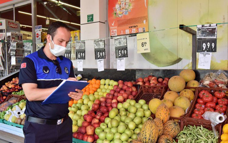 Bursa Yıldırım’da fahiş fiyat denetimi Bursa Yıldırım’da fahiş fiyat denetimi