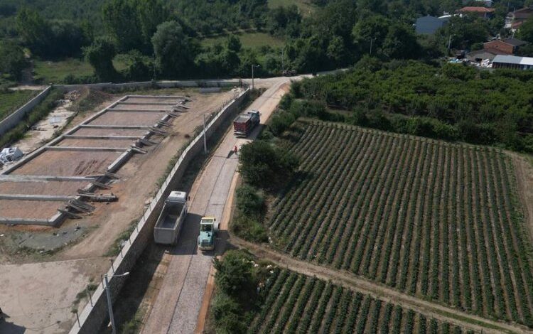 Bursa İnegöl’de küme evlerde sathi kaplama