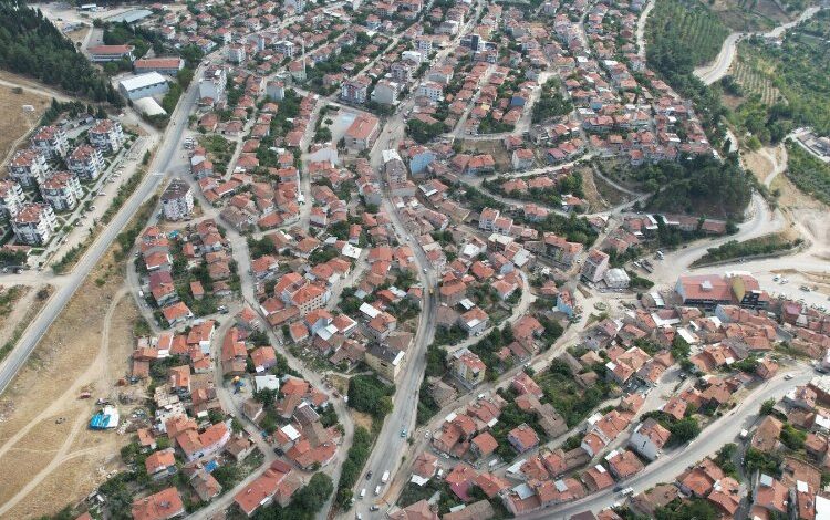 Manisa Demirci’de yağmur suyu hattı çalışmaları başladı