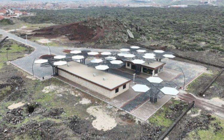 Jeopark Ziyaret Merkezi’nde sona yaklaşıldı