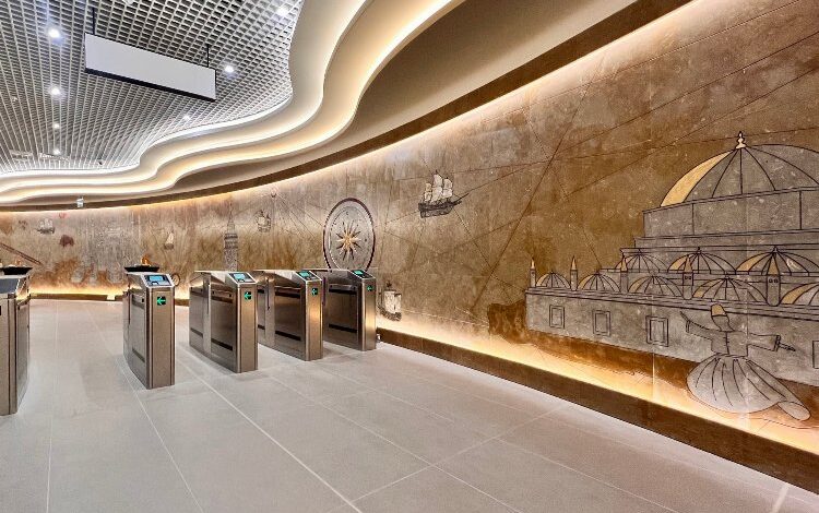 Gayrettepe İstasyonu’na sanatsal tasarım