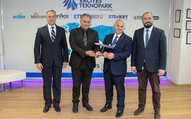 TUSAŞ Genel Müdürü Kotil, Erciyes Teknopark’ı ziyaret etti TUSAŞ Genel Müdürü Kotil, Erciyes Teknopark’ı ziyaret etti