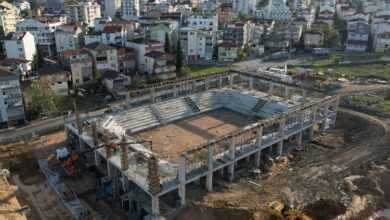 Çayırova’da Kapalı Spor Salonu’nda çalışmalar tam gaz