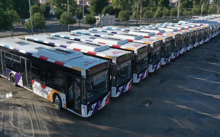 Adana otobüs filosuna yeni takviye Adana otobüs filosuna yeni takviye