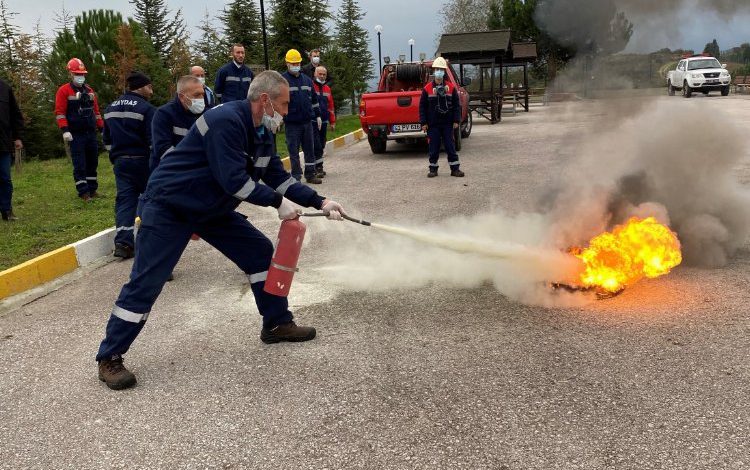 Kocaeli’nde İZAYDAŞ’a ‘Acil Durum’ eğitimi
