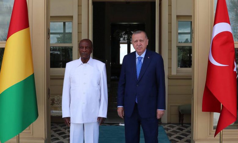 Cumhurbaşkanı Erdoğan, Conde ile görüştü