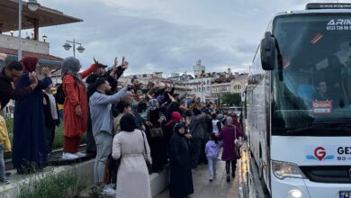 Türkiye’nin ilk Hac kafilesine Konya uğurlaması