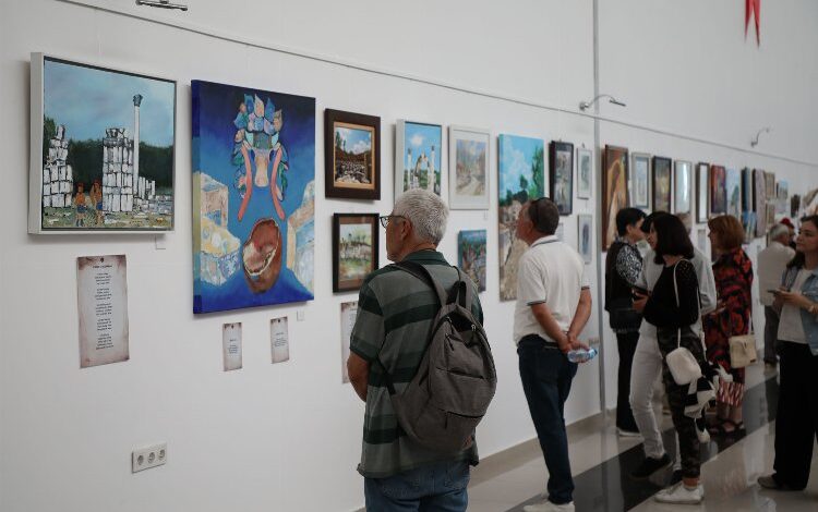 Muğla’da ‘Stratonikeia Resim ve Şiir Sergisi’ Muğla’da ‘Stratonikeia Resim ve Şiir Sergisi’
