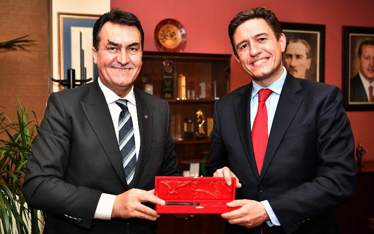 Bulgaristan Ankara Büyükelçisi’nden Başkan Dündar’a nezaket