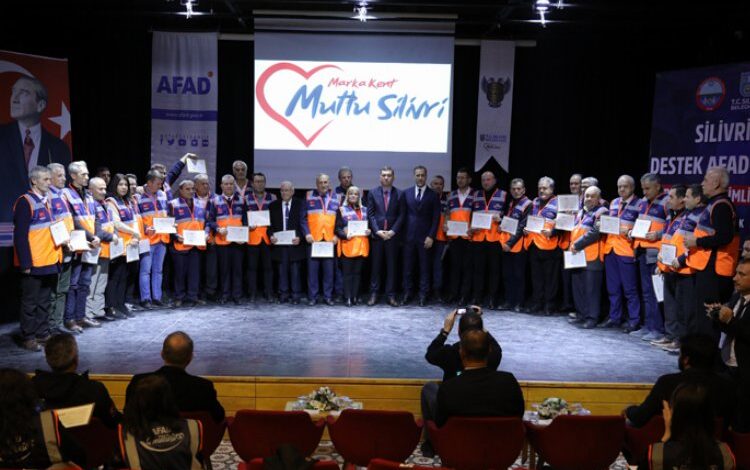 Silivri afetle mücadelede tarih yazıyor