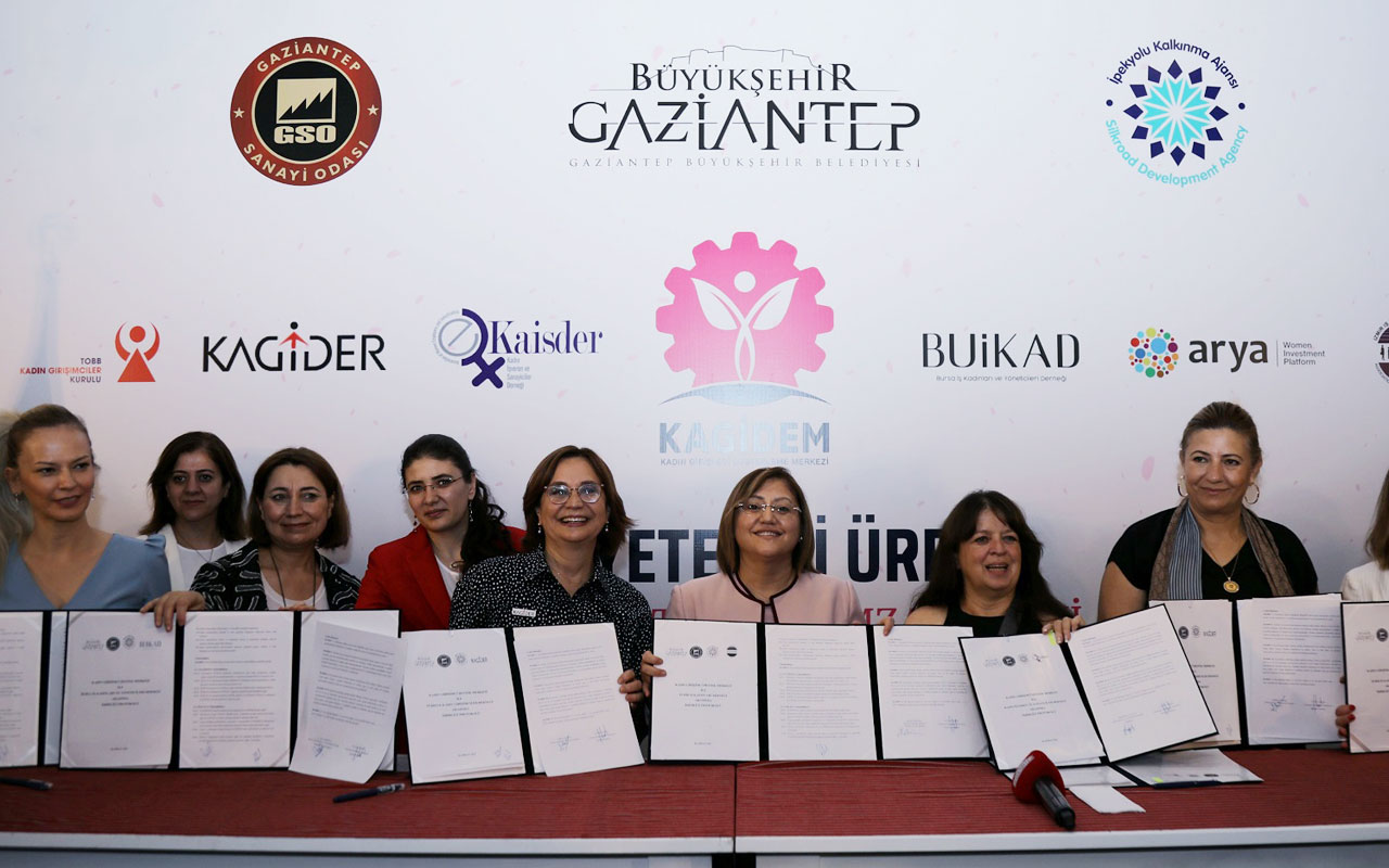 Gaziantep’te kadın iş dünyasından KAGİDEM’e destek