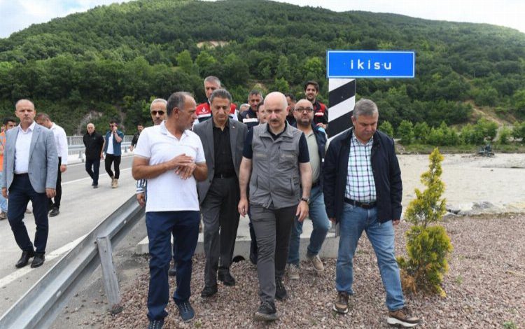 Bakan Karaismailoğlu Sinop Ayancık’ta
