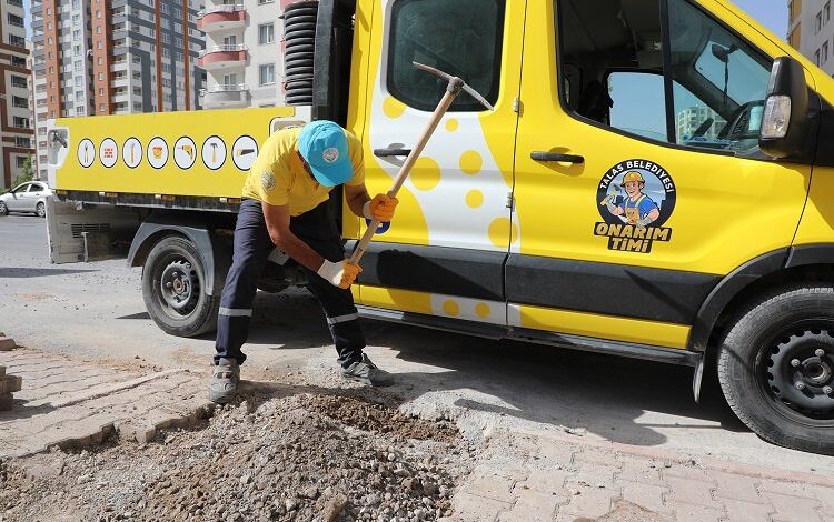 Daha güzel Talas için 4 koldan onarım