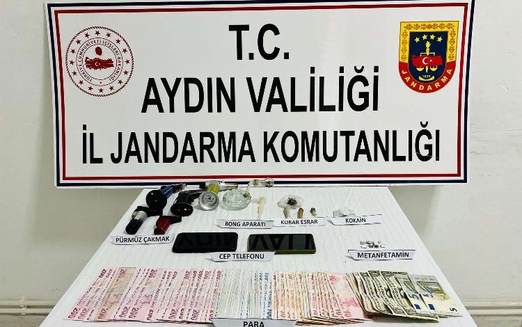 Aydın Jandarması torbacıları yakaladı
