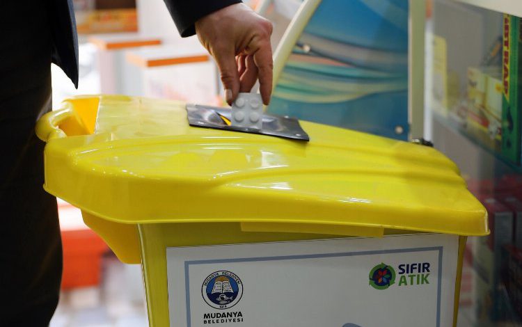 Bursa Mudanya’da atık ilaçlar ‘sıfır atık’ olacak