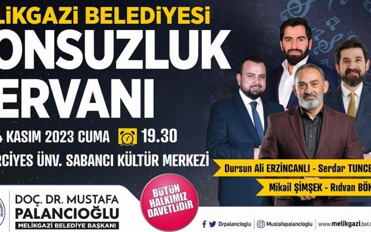 Kayseri Melikgazi’de şiir dolu akşam Kayseri Melikgazi’de şiir dolu akşam