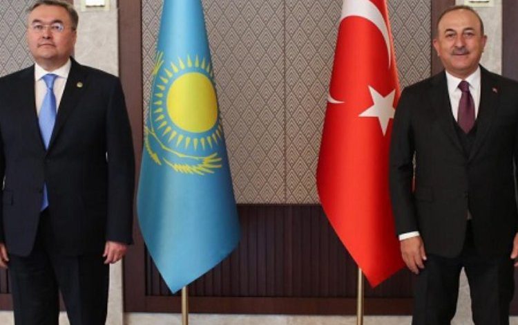 Dışişleri Bakanı Çavuşoğlu ve Kazak mevkidaşından ortak bildiri Dışişleri Bakanı Çavuşoğlu ve Kazak mevkidaşından ortak bildiri