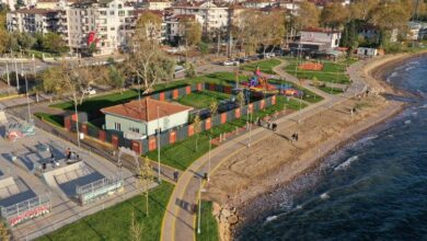 Kocaeli’nin Yarımca sahil parkı çok güzel oldu