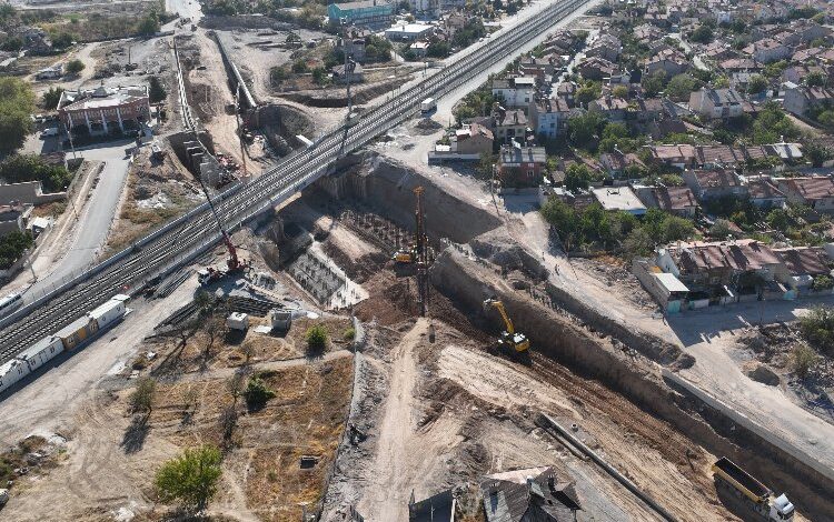 Konya’da Taşköprü Alt Geçidi’ne yakın mercek