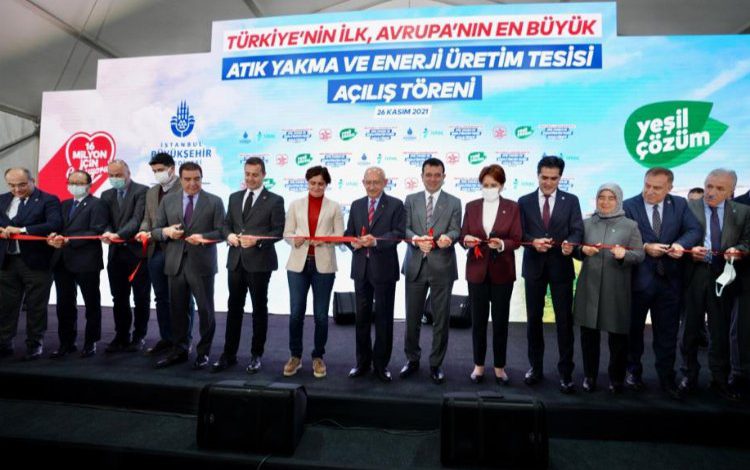 Avrupa’nın en büyük ‘Atık Yakma ve Enerji Üretim Tesisi’ne Millet İttifakı açılışı