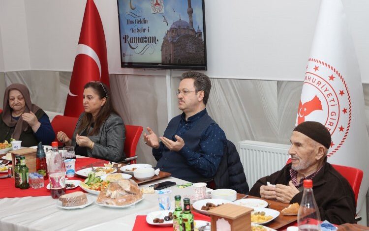 Giresun’da ‘huzur’lu iftar