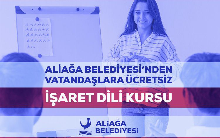 İzmir Aliağa’da ücretsiz dil kursu