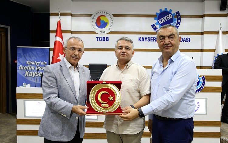 KAYSO toplantısında sürpriz misafir