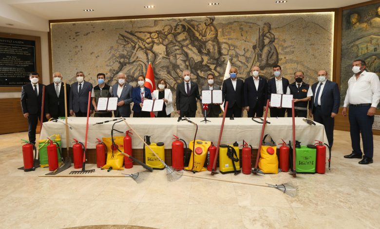 Gaziantep’in köylerinde yangına ilk müdahale eğitimi verilecek Gaziantep’in köylerinde yangına ilk müdahale eğitimi verilecek