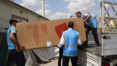 Gaziantep’te ev eşyaları ilk sahiplerine ulaştı