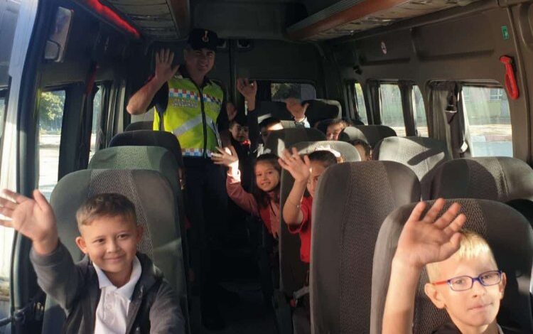 Edirne Jandarması’ndan servis güvenliği eğitimi