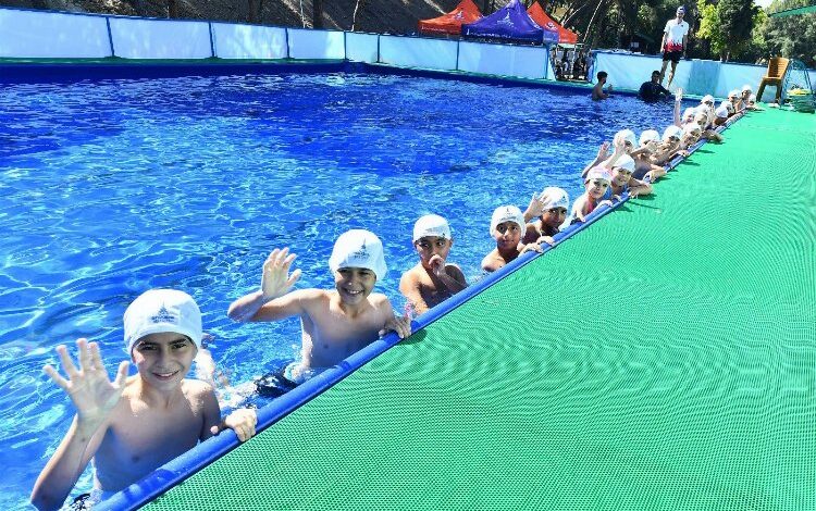 Mahalle havuzları çocukları şenlendirdi Mahalle havuzları çocukları şenlendirdi