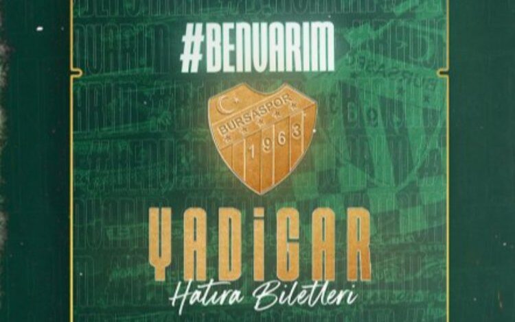 Bursaspor’un ‘Yadigar’ biletleri satışta! Bursaspor’un ‘Yadigar’ biletleri satışta!