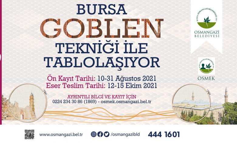 Bursa’nın güzellikleri ‘goblen’ tekniğiyle tablolaşacak Bursa’nın güzellikleri ‘goblen’ tekniğiyle tablolaşacak