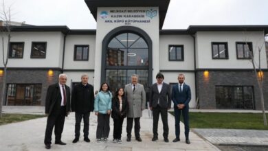 Kayseri Melikgazi’den gençlere yeni kütüphane