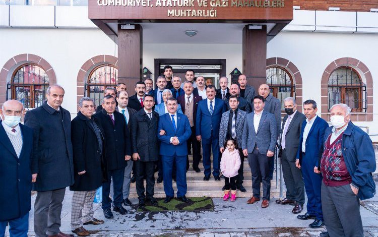 Malatya’da Muhtarlar Derneğine ziyaret