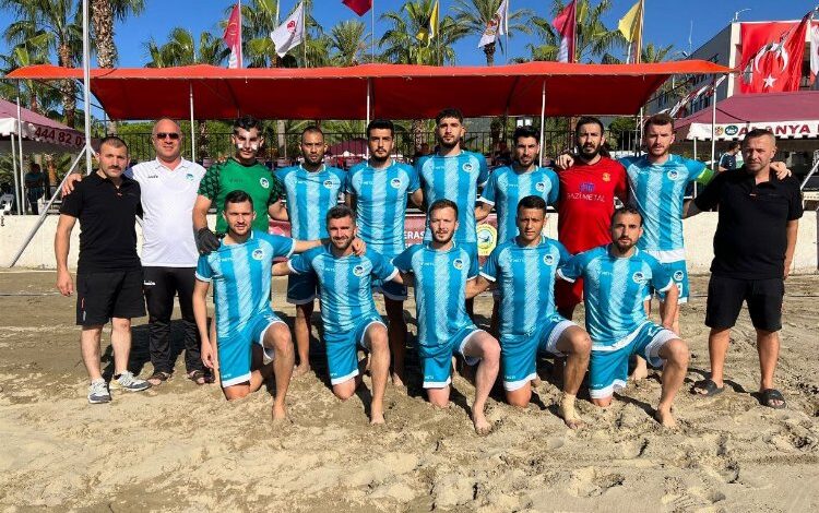 Plaj futbolunda ilk galibiyet Sakarya’nın