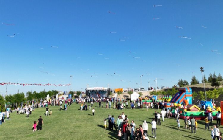 Konya Selçuklu’da çocuklar bu şenliği çok sevdi