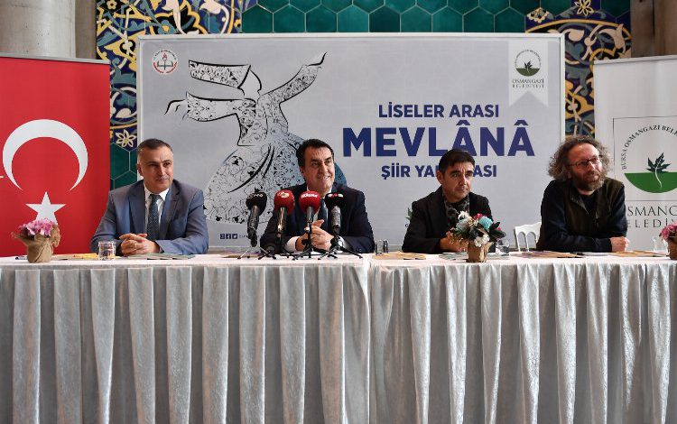 Bursa Osmangazi’de Mevlana Şiir Yarışması’nın kazananları belli oldu Bursa Osmangazi’de Mevlana Şiir Yarışması’nın kazananları belli oldu