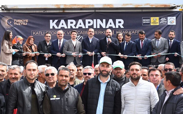 Konya Karapınar’a üçlü açılış