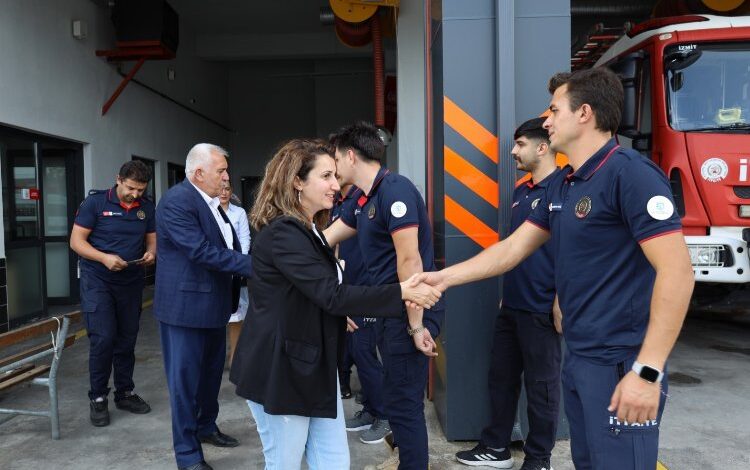 İzmit’ten Kocaeli İtfaiye Teşkilatı’na kutlama