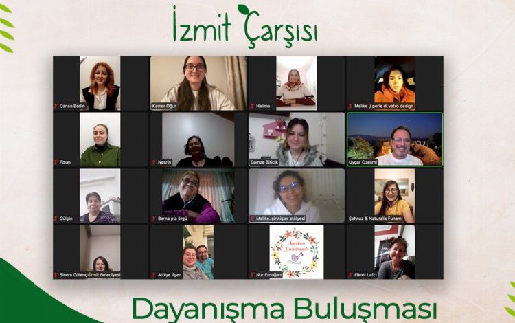 Kocaeli İzmit Çarşısı’nda üreticiler bir yılı değerlendirdi