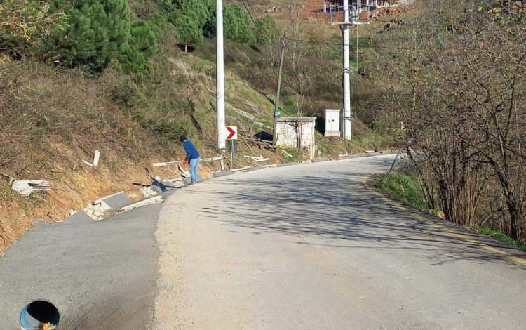 Sakarya Söğütlü’de V kanal çalışmaları tamamlandı