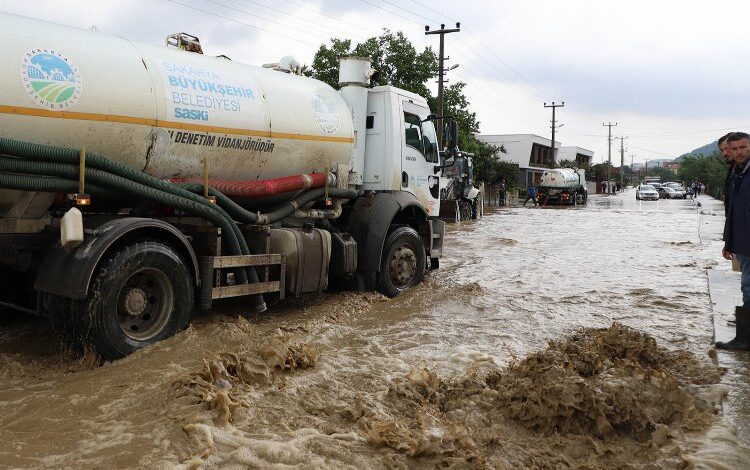 Sakarya’da ‘su taşkını’ raporu Sakarya’da ‘su taşkını’ raporu