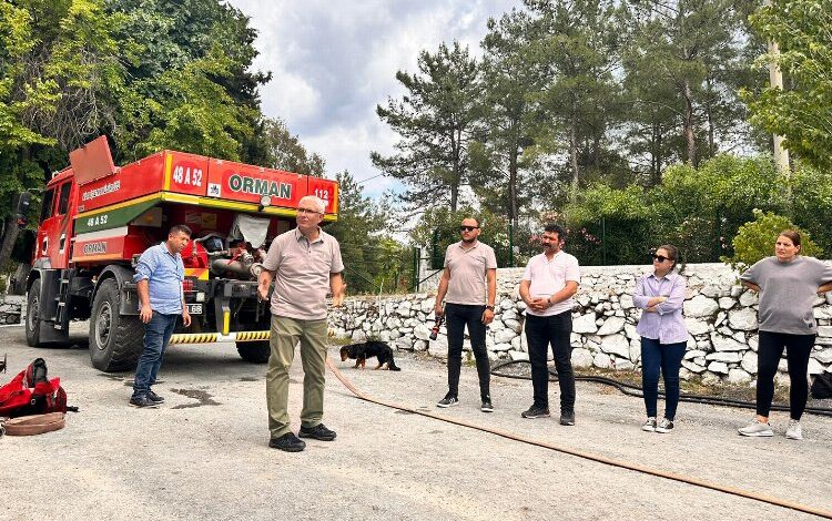 Milas’ın gönüllülerini ‘Ateş Savaşçıları’ eğitti Milas’ın gönüllülerini ‘Ateş Savaşçıları’ eğitti