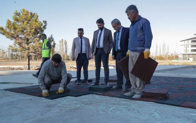 Kütahya’da Sporkent’e yeni park Kütahya’da Sporkent’e yeni park