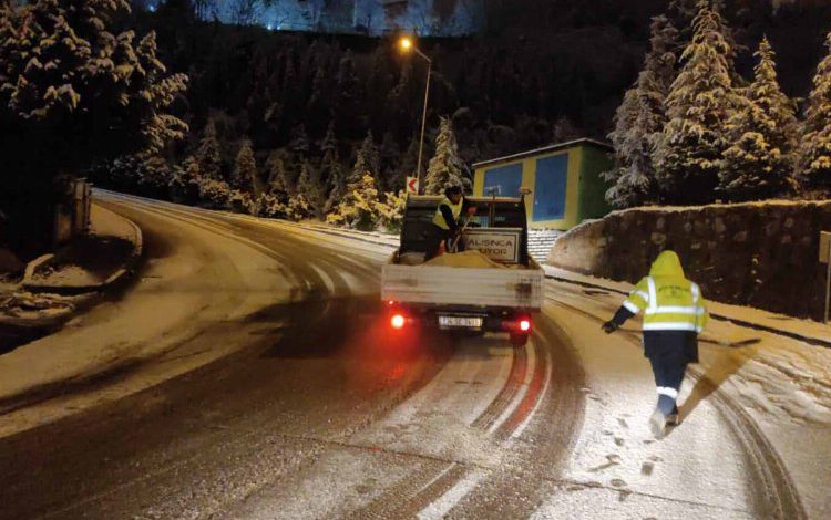 Kocaeli’nde tüm yollar açık Kocaeli’nde tüm yollar açık