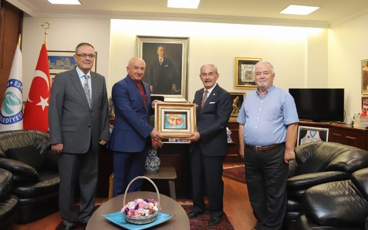 Büyükerşen’e sanata destek teşekkürü