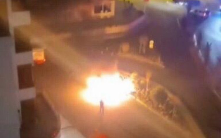 Niğde’de çaldığı aracı yaktı!