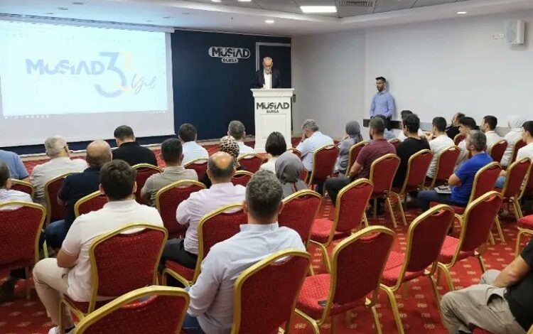 MÜSİAD Bursa ‘binalarda yangın güvenliği’ni konuştu MÜSİAD Bursa ‘binalarda yangın güvenliği’ni konuştu