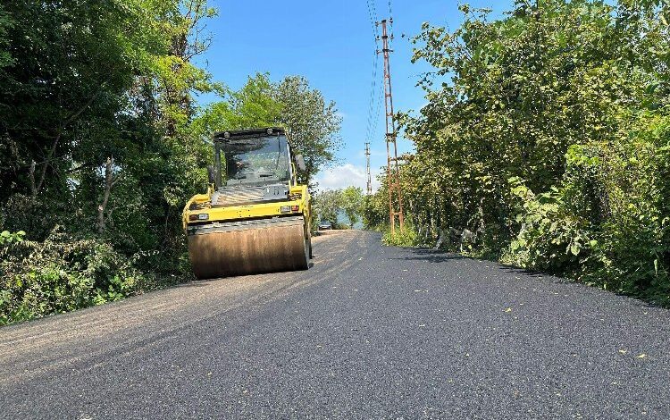 İlçe yollarına sıcak çözüm